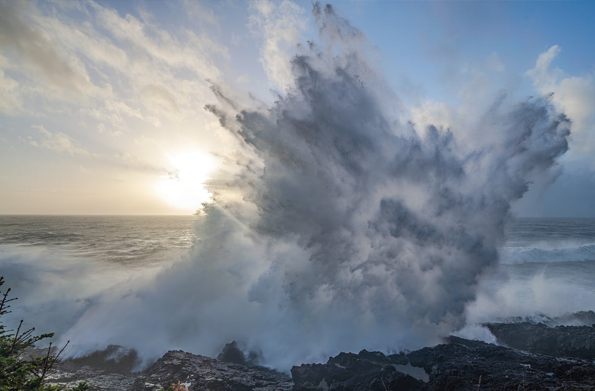 Bomb Cyclone Depoe Bay