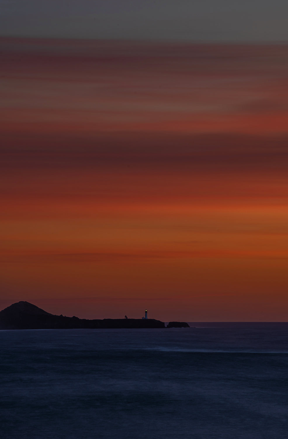 Sunset from a distance