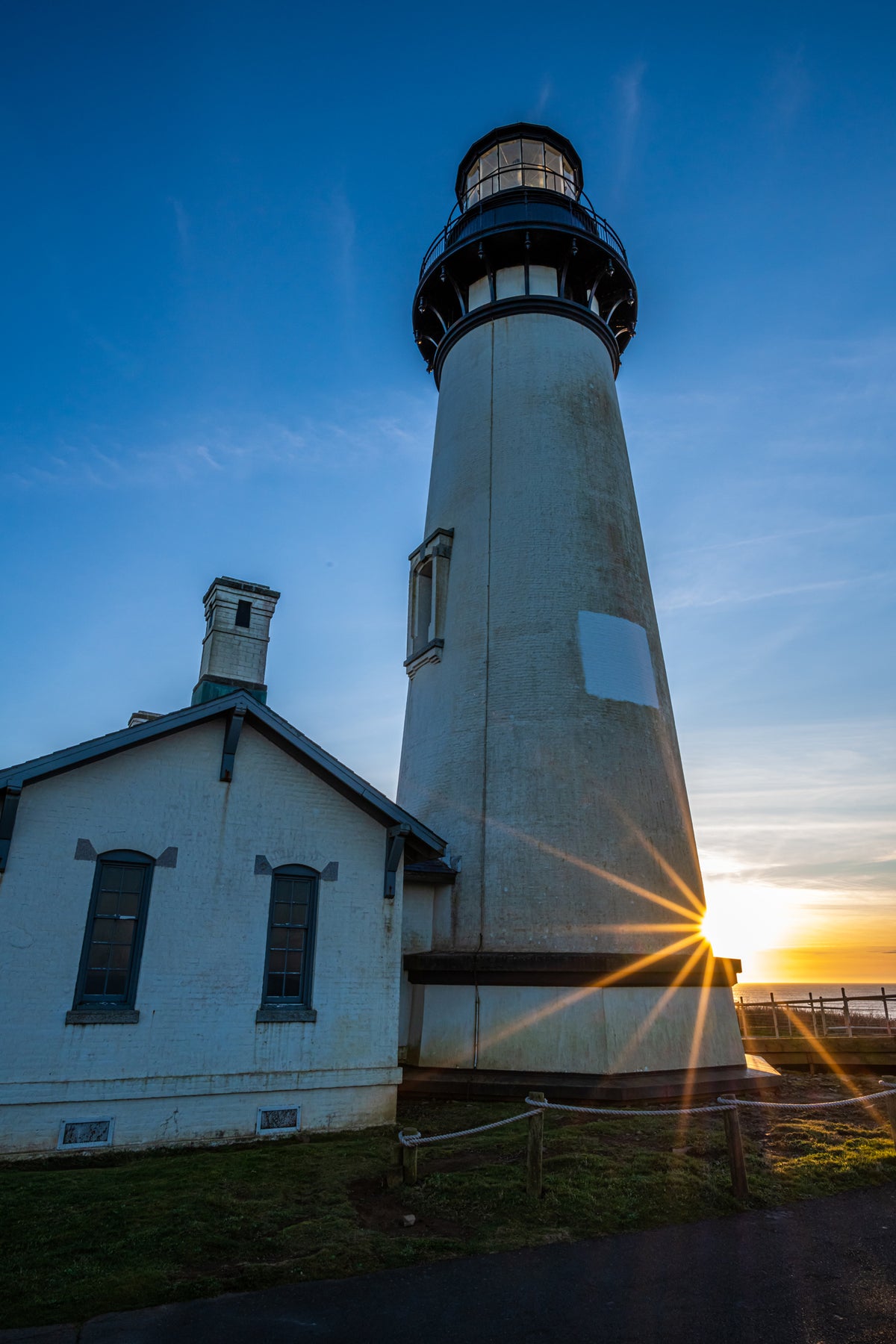 Yaquina Head Lighthouse — Sunburst